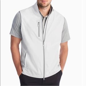 Johnnie-O Crest 2-Way Zip Front Wind Vest, NWT